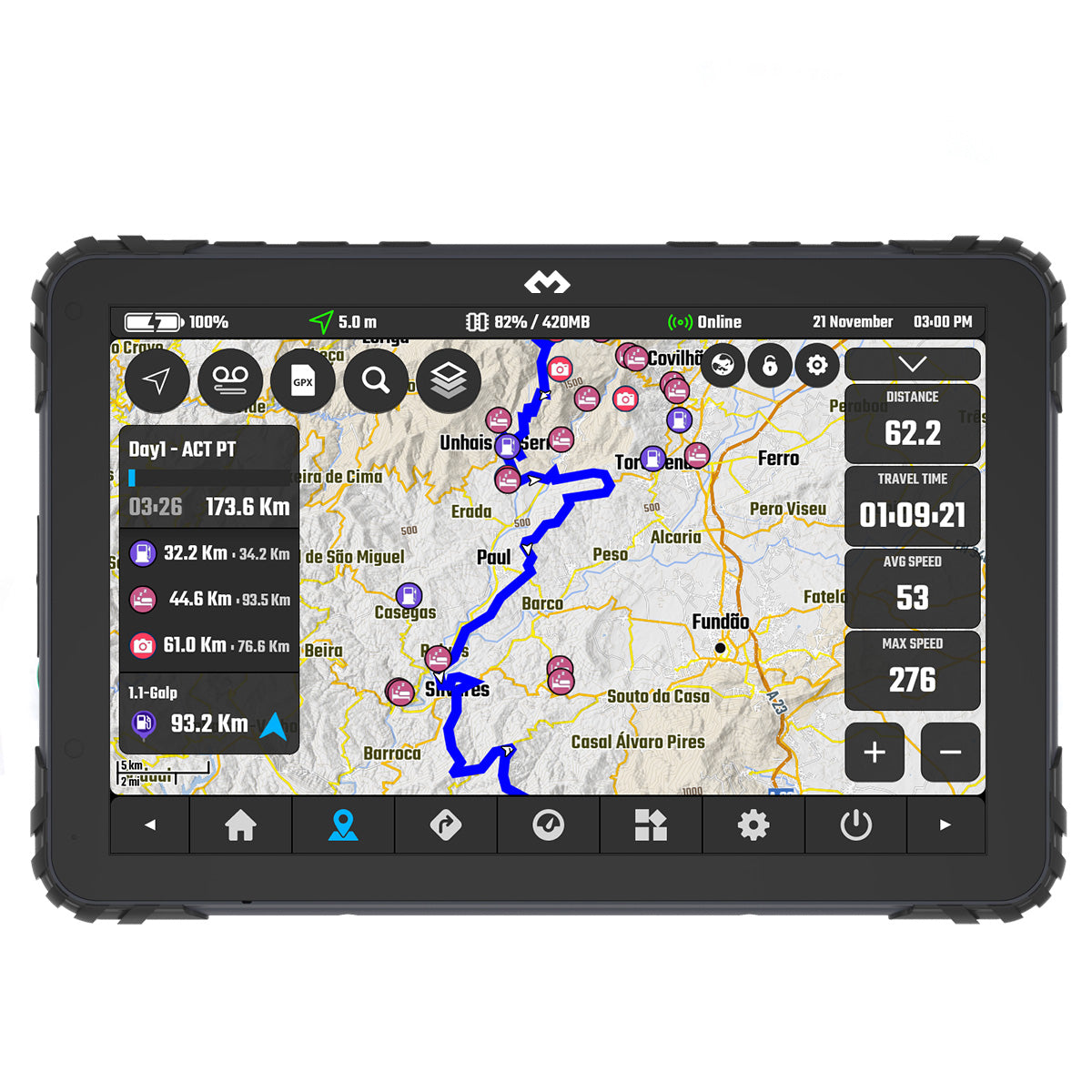 DMD-T865X NAV TAB (8″)