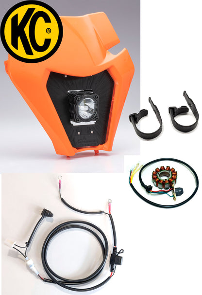 KC Hilites LED Kits for KTM 2017-22 XC-F, SX-F *Package Kit*